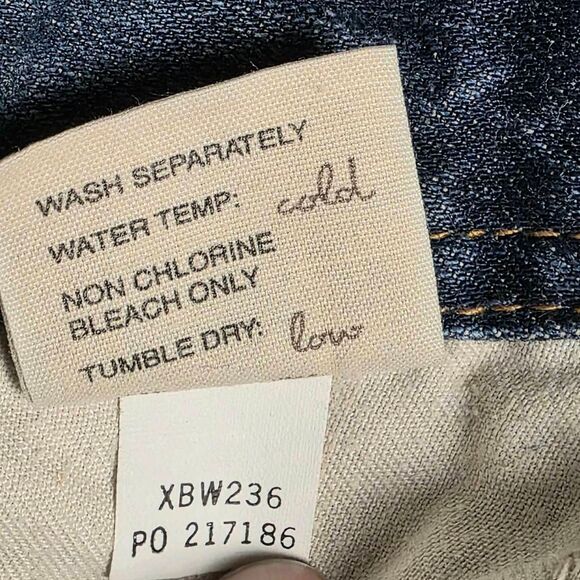 BKE Harbor Relaxed Crop Jeans women’s 30 Blue Denim - Picture 7 of 9